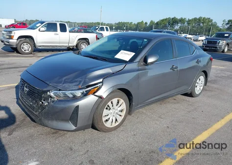 2024 Nissan Sentra S Xtronic Cvt from USA, damaged, VIN 3N1AB8BV3RY275650